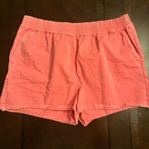 Vineyard Vines Hot Pink Canvas Pull on Short
